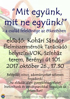 Mit együnk és mit ne együnk? – a család felelőssége az étkezésben